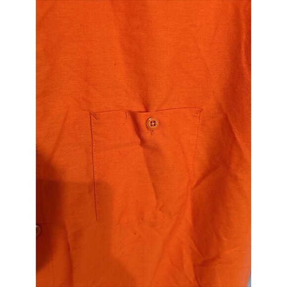Red Kap Shirt Mens 3XL Pocket Utility Workwear Industrial Uniform Streetwear - Picture 7 of 13